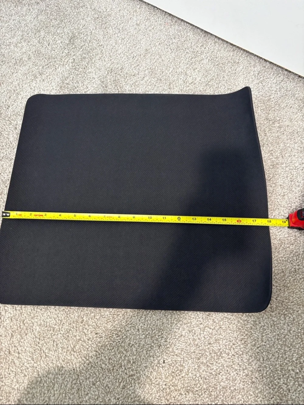 Grey Rectangular Desk Mat - Picture 3 of 4